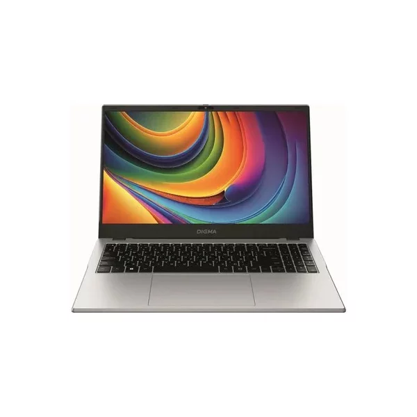 Ноутбук DIGMA C5802, 15.6  ", Intel UHD Graphics интегрированное,  RAM, серебристый [DN15N1-8CXW01]