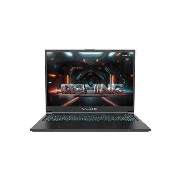 Ноутбук GIGABYTE G6, 16  ", NVIDIA GeForce RTX 4050 для ноутбуков - 6 ГБ,  RAM, черный [MF-H2KZ854KD]