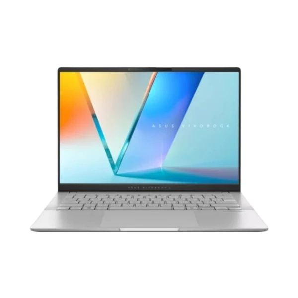 Ноутбук ASUS Vivobook S M5406WA-QD139 серебристый, 14 ", AMD Radeon 880M, 24 ГБ RAM, серебристый [90NB14P1-M008H0]