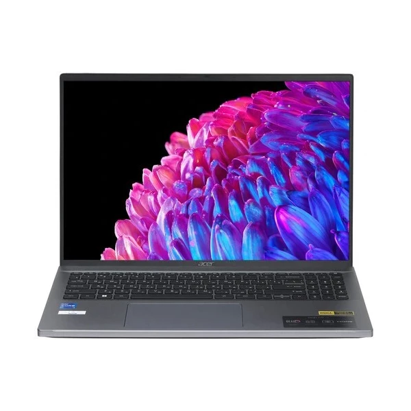 Ноутбук Acer Swift Go 16 SFG16-71-70R2 серый, 16 ", INTEL UHD Graphics, 16 ГБ RAM, серый [NX.KM4CD.006]