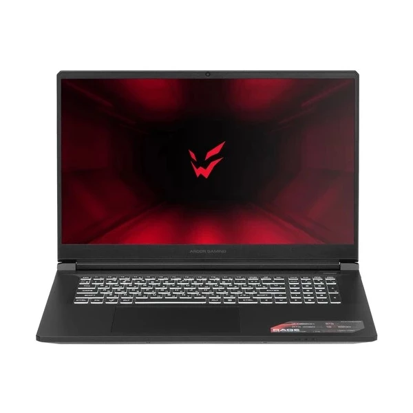 Ноутбук ARDOR GAMING Gaming RAGE R17-I7ND404, 17.3 ", NVIDIA GeForce RTX 4060, 16 ГБ RAM, черный [R17-I7ND404]