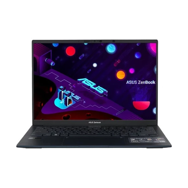 Ультрабук ASUS Zenbook 14 OLED UX3405MA-QD490W синий, 14 ", INTEL Arc Graphics, 16 ГБ RAM, синий [90NB11R1-M00SU0]