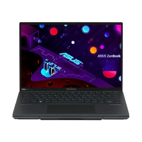 Ноутбук ASUS Zenbook Duo 14 OLED UX8406MA-QL056W серый, 14 ", INTEL Arc Graphics, 16 ГБ RAM, серый [90NB12U1-M004U0]