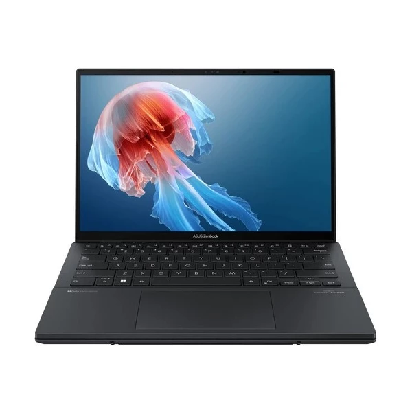 Ноутбук ASUS Zenbook Duo 14 OLED UX8406MA-PZ401X серый, 14 ", INTEL Arc Graphics, 32 ГБ RAM, серый [90NB12U1-M00N50]