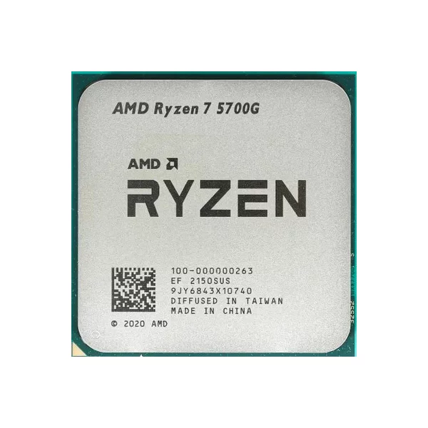 Процессор AMD Ryzen 7 5700G 3.8 ГГц и 4.6 в режиме Turbo Ггц  Turbo, [100-000000263]