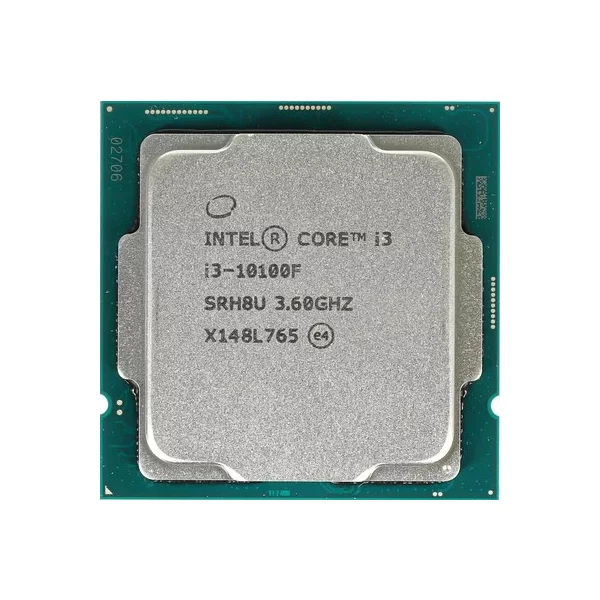 Процессор INTEL Core i3 10100F 3.6 ГГц и 4.3 в режиме Turbo Ггц  Turbo, [CM8070104291318 SRH8U]