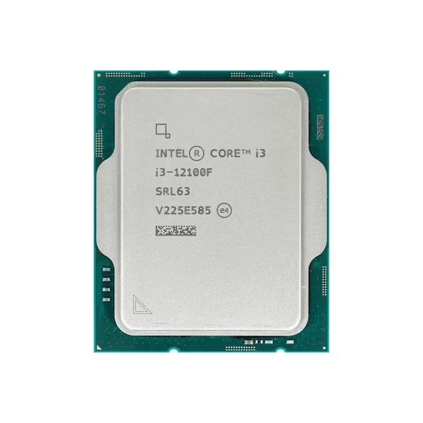 Процессор INTEL Core i3 12100F 3.3 ГГц и 4.3 в режиме Turbo Ггц  Turbo, [CM8071504651013 SRL63]