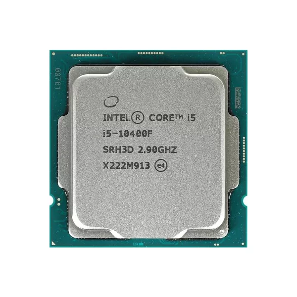 Процессор INTEL Core i5 10400F 2.9 ГГц и 4.3 в режиме Turbo Ггц  Turbo, [CM8070104290716 SRH3D]