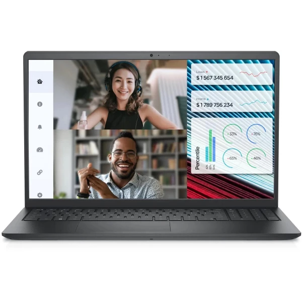 Ноутбуки DELL Vostro 3520, 15.6 ", INTEL UHD Graphics, 16 ГБ RAM, черный [3520-3652]