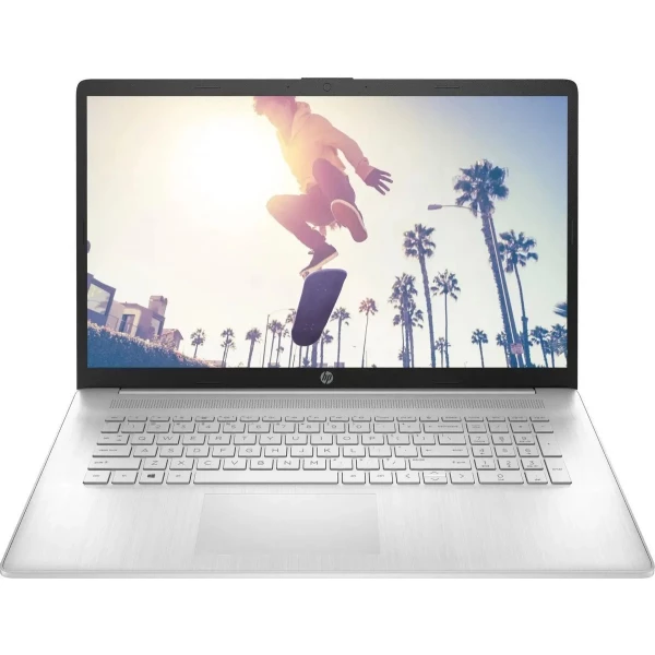 Ноутбуки HP 17-cn3158mg, 17.3 ", INTEL Iris Xe Graphics, 16 ГБ RAM, серебристый [9Q9J8EA]