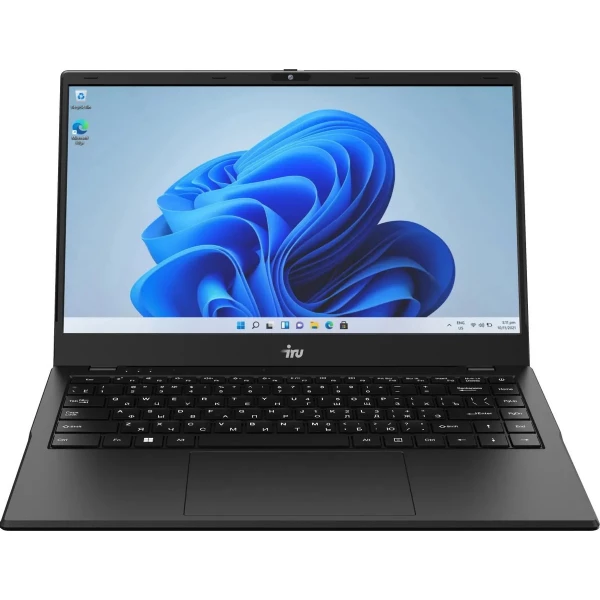 Ноутбуки iRU Planio 14ING, 14 ", INTEL UHD Graphics, 8 ГБ RAM, черный [2059101]