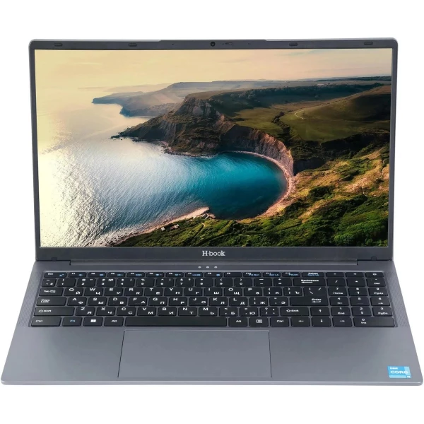 Купить Ноутбуки HORIZONT H-book 15IPK1, 15.6 ", INTEL Iris Xe Graphics, 16 ГБ RAM, серый [T74E4WG], цены, характеристики, доставка по РФ