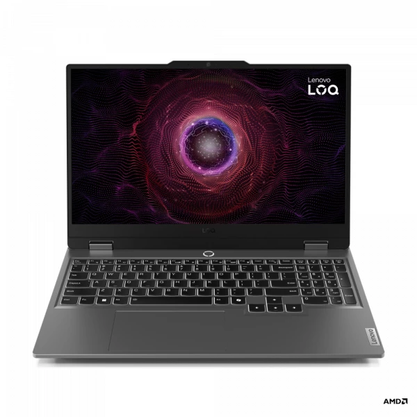 Купить Ноутбук Lenovo LOQ 15ARP9, 15.6 ", NVIDIA GeForce RTX 3050, 24 ГБ RAM, серый [83JC005FRK], цены, характеристики, доставка по РФ