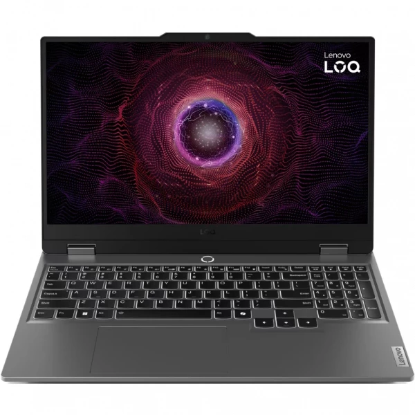 Ноутбук Lenovo LOQ 15ARP9, 15.6 ", NVIDIA GeForce RTX 4060, 16 ГБ RAM, серый [83JC005HRK]