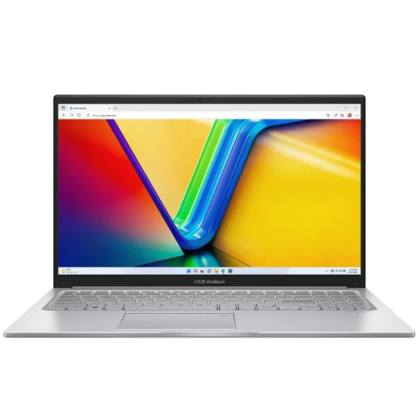 Ноутбук ASUS Vivobook 15 X1504VA-BQ1076, 15.6 ", INTEL Iris Xe Graphics, 16 ГБ RAM, серебристый [90NB10J2-M01AE0]