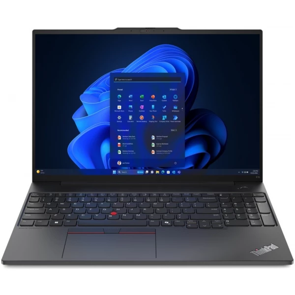 Ноутбуки Lenovo ThinkPad E16 Gen 2, 16 ", INTEL Graphics, 16 ГБ RAM, черный [21MA004VRT]