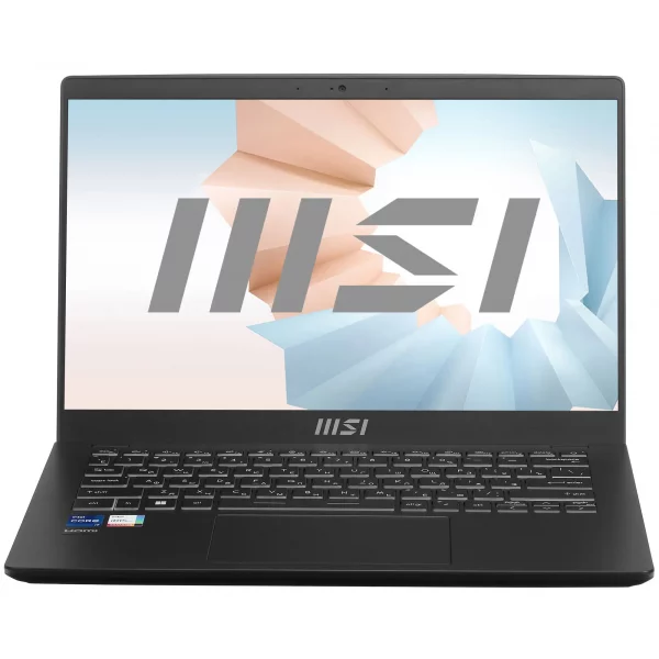 Ноутбук MSI Modern 15 B12M-213XRU, 15.6 ", Intel Iris Xe Graphics, 16 ГБ RAM, черный [9S7-15H112-213]
