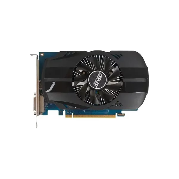 Видеокарта ASUS GeForce GT 1030, PH-GT1030-O2G 2 ГБ ГБ, GDDR5, 1278 МГц (1531 МГц, в режиме Boost) Мгц [PH-GT1030-O2G]