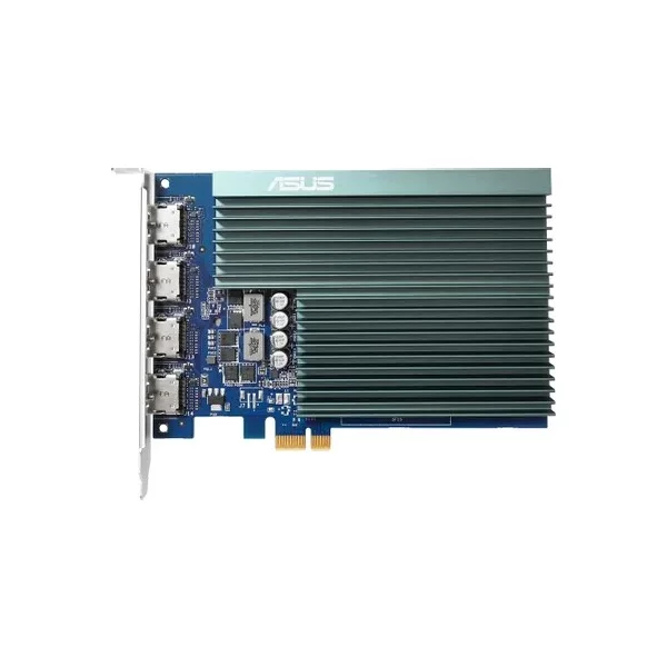 Видеокарта ASUS GT730-4H-SL-2GD5 2 ГБ ГБ, GDDR5, 902 МГц (927 МГц, в режиме Boost) Мгц [GT730-4H-SL-2GD5]