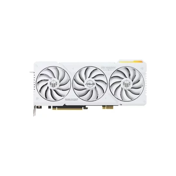 Видеокарта ASUS TUF-RTX4070TIS-16G-BTF-WHITE 16 ГБ ГБ, GDDR6X, 2610 МГц (2640 МГц, в режиме Boost) Мгц [TUF-RTX4070TIS-16G-BTF-WHITE]