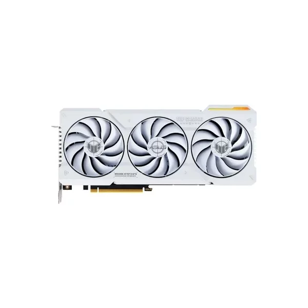 Купить Видеокарта ASUS TUF-RTX4070TIS-O16G-WHITE-GAMING 16 ГБ ГБ, GDDR6X, 2640 МГц (2670 МГц, в режиме Boost) Мгц [TUF-RTX4070TIS-O16G-WHITE-GAM], цены, характеристики, доставка по РФ