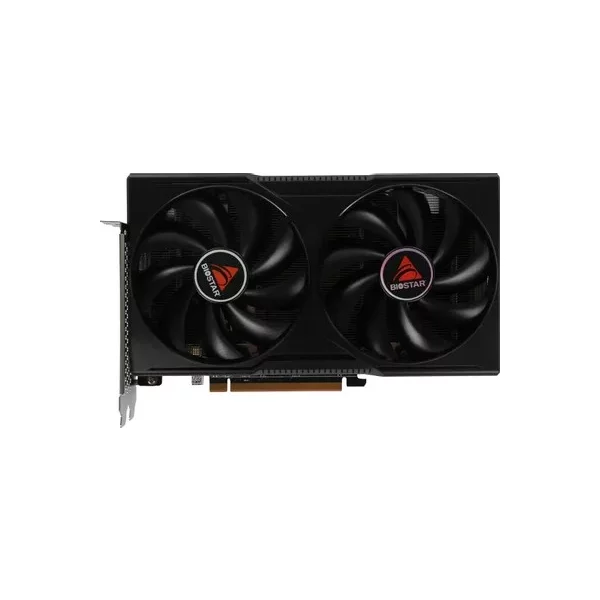 Видеокарта BIOSTAR RX7600 OC 8 ГБ ГБ, GDDR6, 2318 МГц (2655 МГц, в режиме Boost) Мгц [VA76S6RM81]