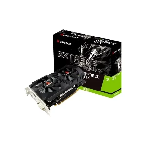 Купить Видеокарта BIOSTAR GTX1050Ti-4GB 4 ГБ ГБ, GDDR5, 1291 МГц (1392 МГц, в режиме Boost) Мгц [VN1055TF41], цены, характеристики, доставка по РФ