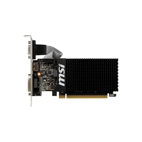 Видеокарта MSI GeForce GT 710 2 ГБ ГБ, DDR3, 954 МГц Мгц [GT 710 2GD3H LP]