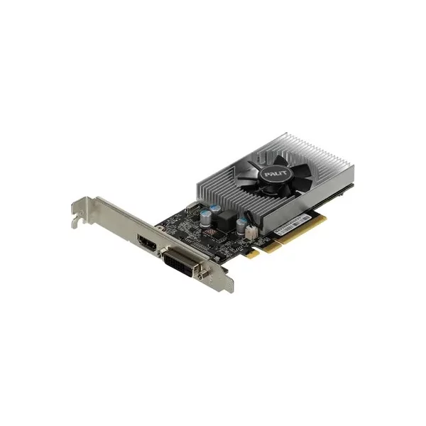 Видеокарта PALIT GeForce GT 1030 2 ГБ ГБ, DDR4, 1151 МГц (1379 МГц, в режиме Boost) Мгц [NEC103000646-1082F]