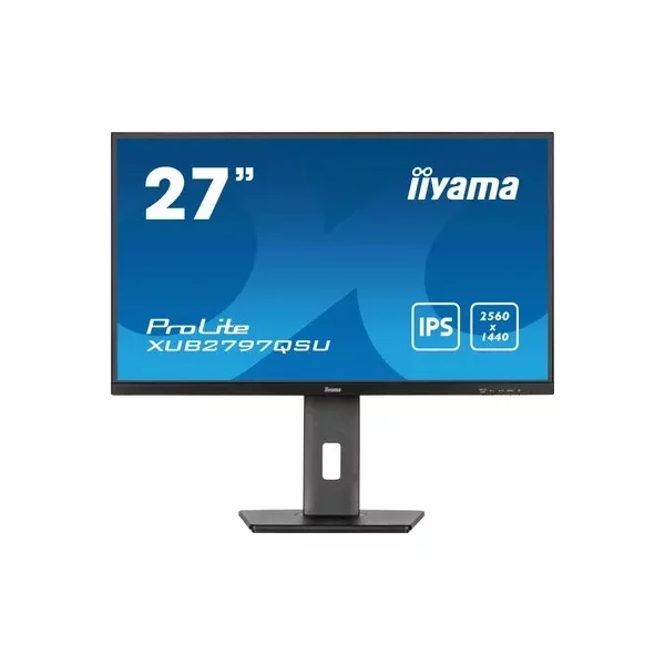 Купить Монитор IIYAMA XUB2797QSU-B1, 100 Гц Гц, 16:9 [XUB2797QSU-B1], цены, характеристики, доставка по РФ