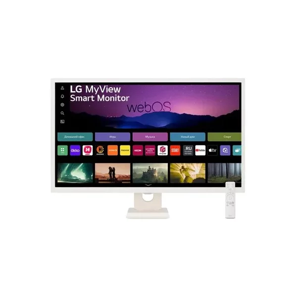 Купить Монитор LG 32SR50F-W, 60 Гц Гц, 16:9 [32SR50F-W.ARUZ], цены, характеристики, доставка по РФ