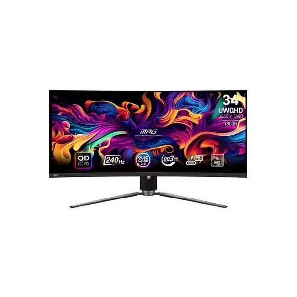 Монитор MSI 341CQPX, 240 Гц Гц, 21:9 [9S6-3DD04T-023]