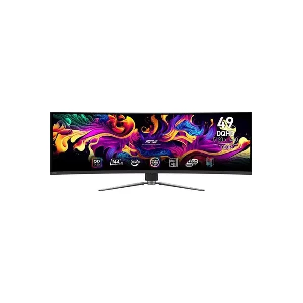 Монитор MSI MPG 491CQP QD-OLED, 144 Гц Гц, 32:9 [9S6-3FA84T-010]