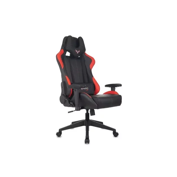 Кресло ZOMBIE VIKING 5 AERO на колесиках, эко.кожа, красный/красный [VIKING 5 AERO RED]