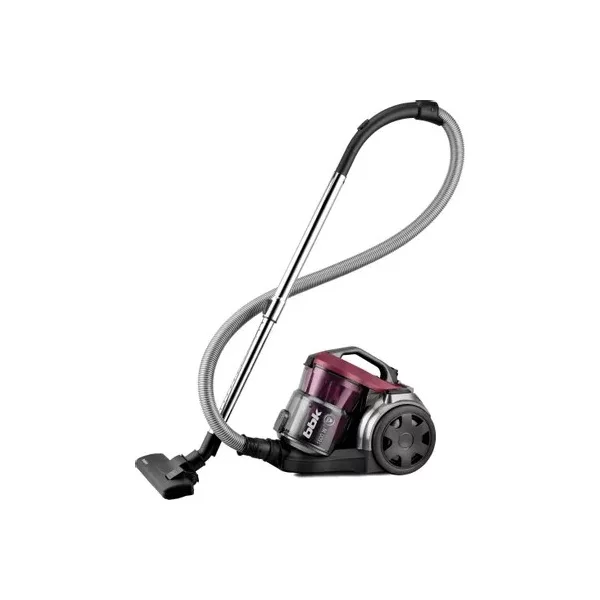 Пылесос BBK BV1502, 2 л л, 1600 Вт Вт, черный/вишневый [BV1502]