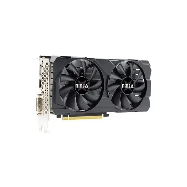 Видеокарта NINJA GeForce RTX 2060 6 ГБ, GDDR6, 1365 МГц (1680 МГц, в режиме Boost) Мгц [NF206FG66F]