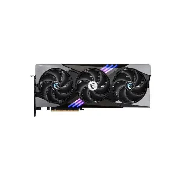 Видеокарта MSI RTX 5080 16G GAMING TRIO 16 ГБ ГБ, GDDR7, 2700 МГц (2655 МГц, в режиме Boost) Мгц [RTX 5080 16G GAMING TRIO]