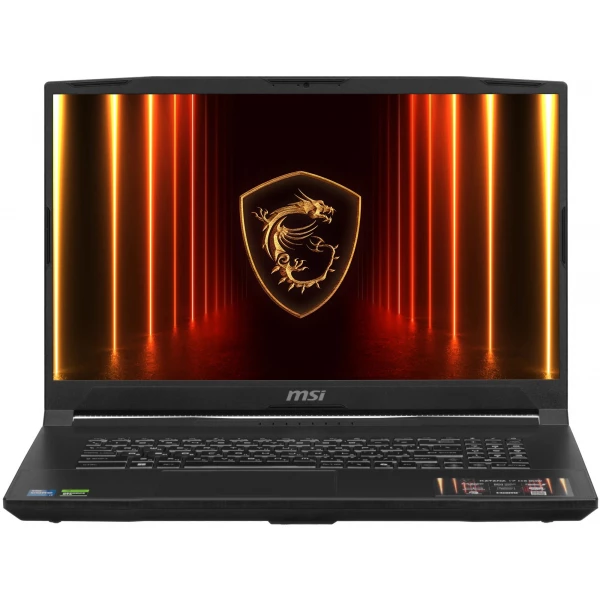 Ноутбук MSI Katana 17 HX B14WFK-214XRU, 17.3 ", NVIDIA GeForce RTX 5060, 16 ГБ RAM, черный [9S7-17L791-214]