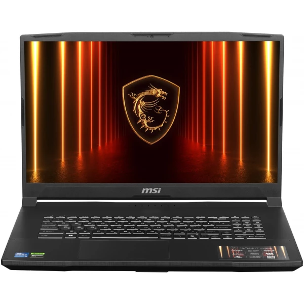 Ноутбук MSI Katana 17 HX B14WGK-053XRU, 17.3 ", NVIDIA GeForce RTX 5070, 32 ГБ RAM, черный [9S7-17L791-053]