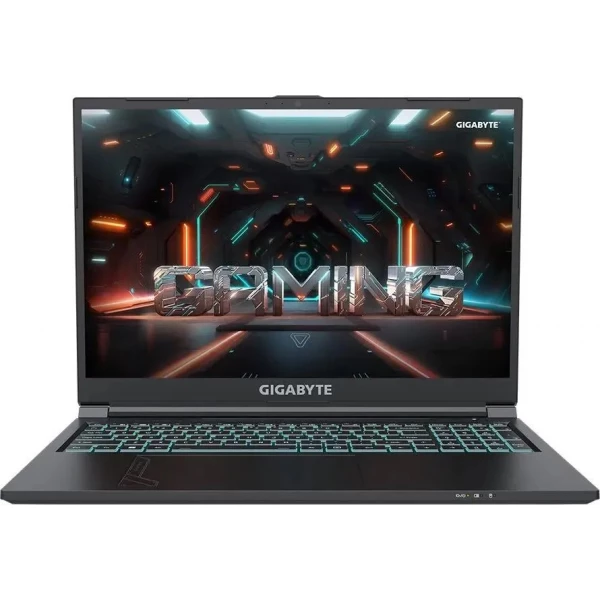 Ноутбук GIGABYTE G6 16, 16 ", NVIDIA GeForce RTX 4050, 16 ГБ RAM, черный [MF-H2KZ893KD]
