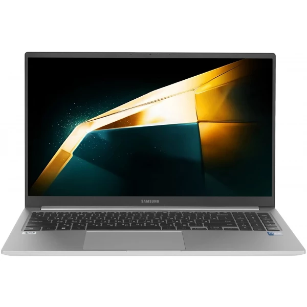 Ноутбук Samsung Galaxy Book4 NP754XGR, 15.6 ", INTEL UHD Graphics, 8 ГБ RAM, серебристый [NP754XGR-LS1IN]