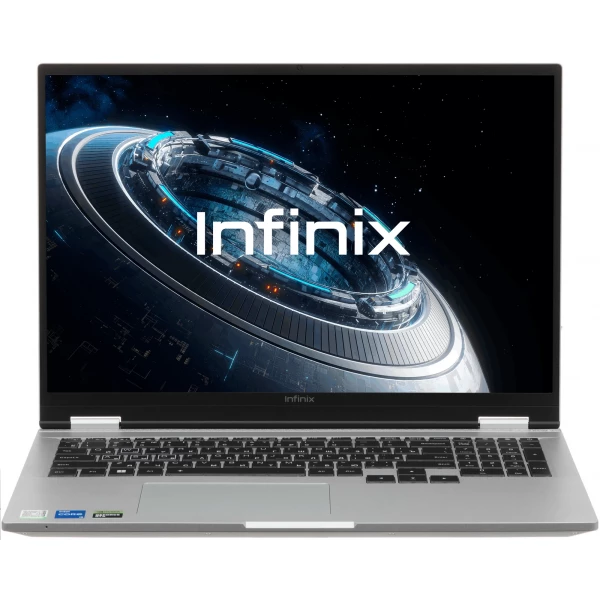 Ноутбук INFINIX GT Book 2026, 16 ", NVIDIA GeForce RTX 5060, 16 ГБ RAM, серебристый [71005000127]