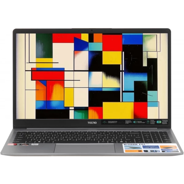 Ноутбук TECNO Megabook K15SDA, 15.6 ", AMD Radeon Graphics, 16 ГБ RAM, серый [71005000258]