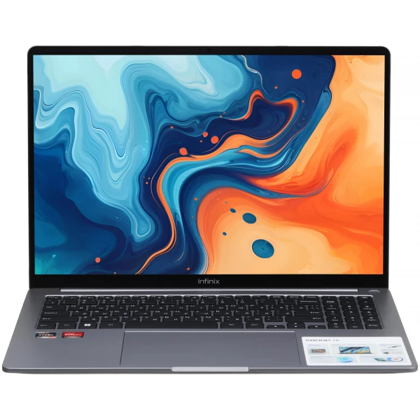 Ноутбук INFINIX XBOOK 16 YL62A7H, 16 ", AMD Radeon 680M, 16 ГБ RAM, серый [71008303519]
