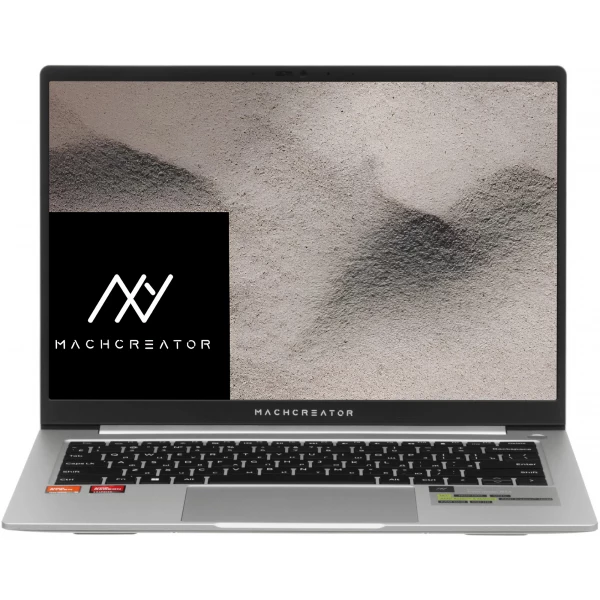 Ноутбук Machcreator  Genesis R14 , 14.1 ", AMD Radeon 760M, 16 ГБ RAM, серебристый [JJ00GW00GRU]