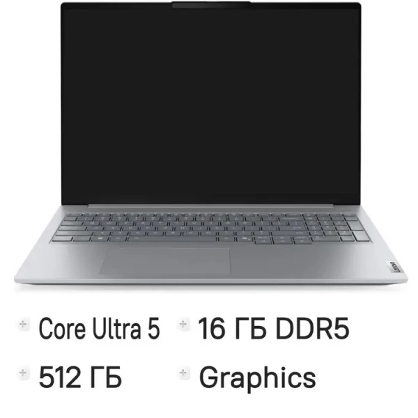 Ноутбук Lenovo Thinkbook 16 G8 IAL, 16 ", INTEL Graphics, 16 ГБ RAM, серый [21SKS05B00]