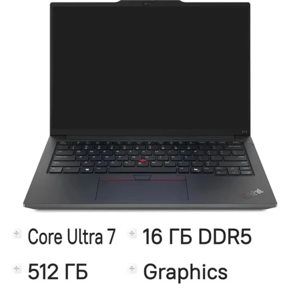 Ноутбук Lenovo ThinkPad E14 G6, 14 ", INTEL Graphics, 16 ГБ RAM, черный [21M700AXIG]