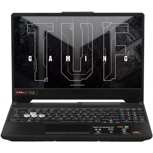Ноутбук ASUS TUF Gaming A15 FA506NCQ-HN033, 15.6 ", NVIDIA GeForce RTX 3050, 16 ГБ RAM, черный [90NR0QE7-M001C0]