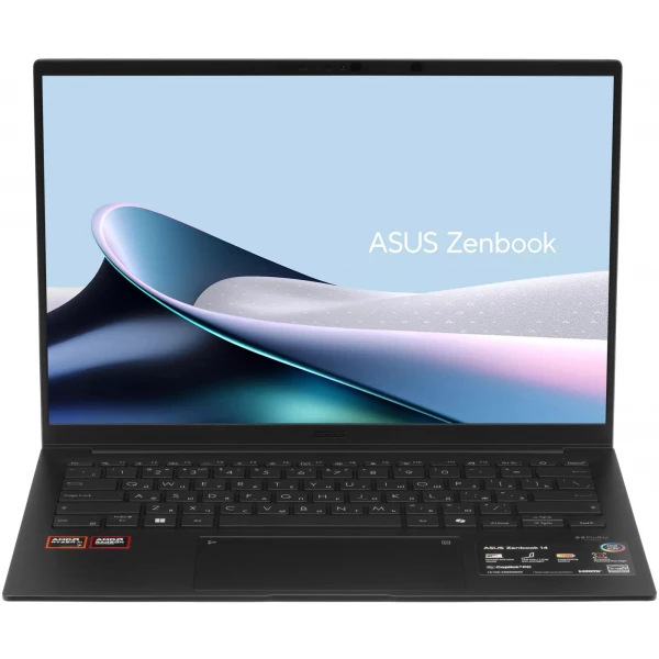 Ноутбук ASUS ZenBook 14 UM3406GA-QD149, 14 ", AMD Radeon 840M, 32 ГБ RAM, черный [90NB17R1-M007D0]