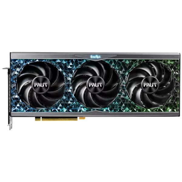 Купить Видеокарта Palit GeForce RTX 4090 GameRock 24 ГБ, GDDR6X, 2235 Мгц [NED4090019SB-1020G], цены, характеристики, доставка по РФ